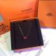 Perfect Replica Hermes H Necklace-White And Rose Gold (2)_th.JPG